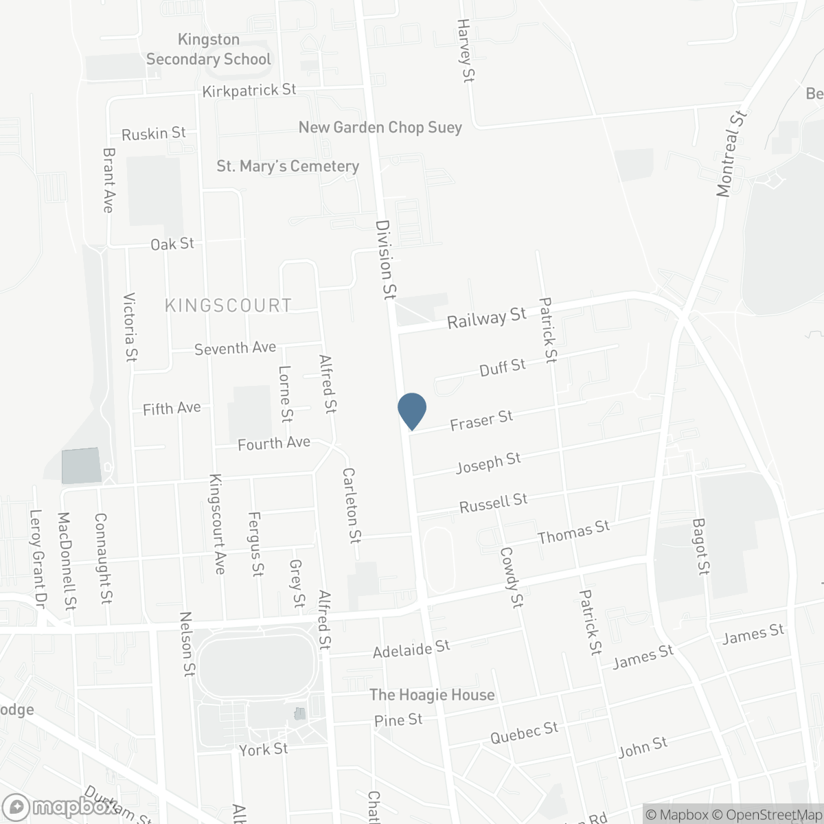 581 DIVISION STREET, Kingston, Ontario K7K 4B7